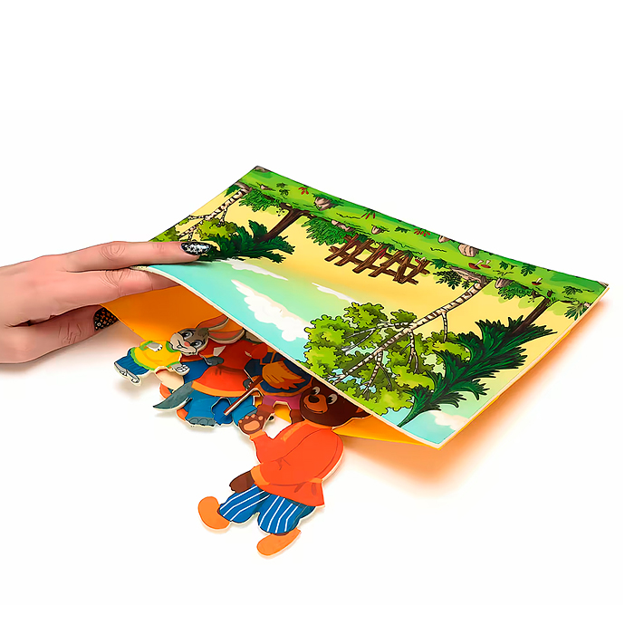 Заюшкина избушка, фетр