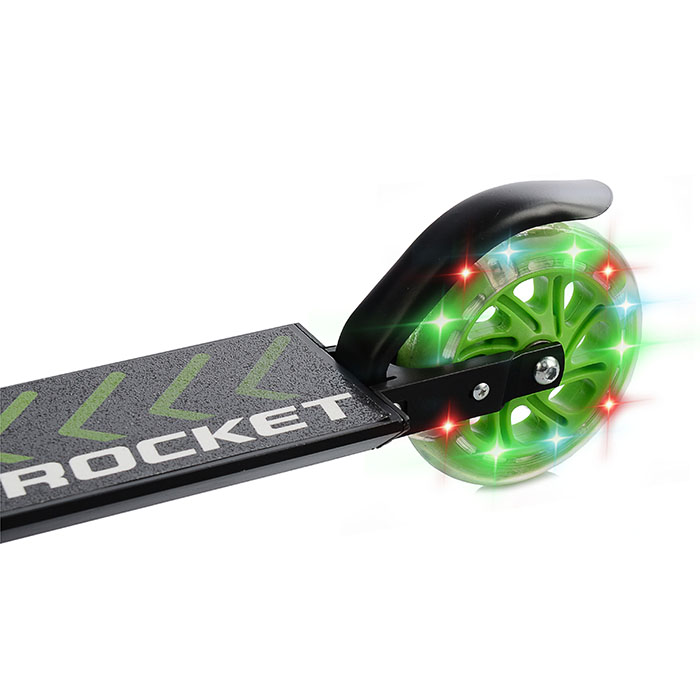 Фото к товару Самокат-снегокат R0006 в коробке (зеленый) Самокат-снегокат R0006 в коробке (зеленый)