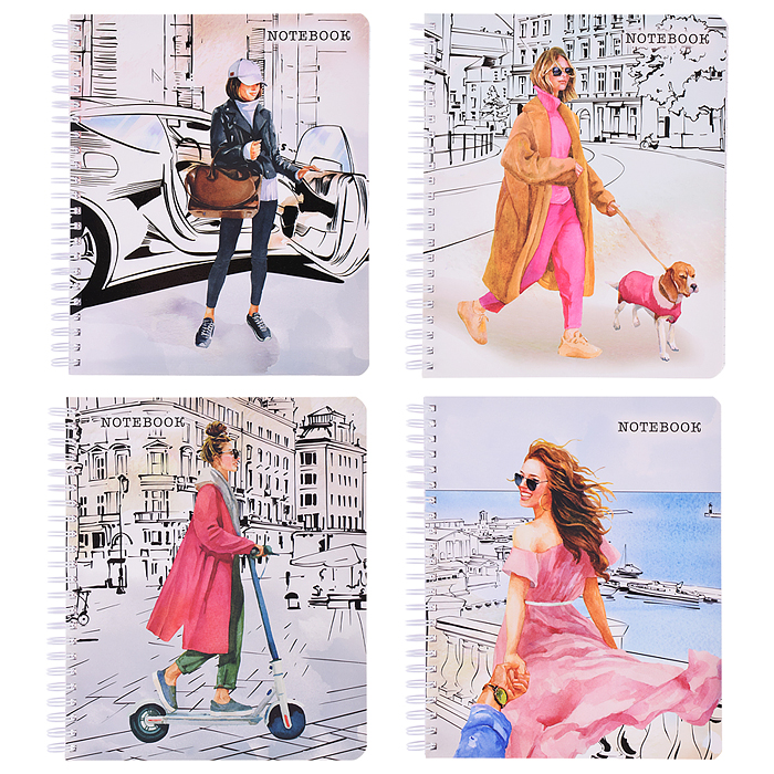 Тетрадь 96л. клетка, А5 "Маршрут построен" гребень Тетрадь 96л. клетка, А5 "Маршрут построен" гребень