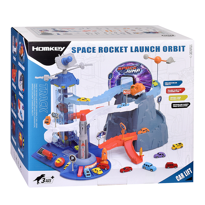 Паркинг-Трек 5508A "Космическая ракета" в коробке