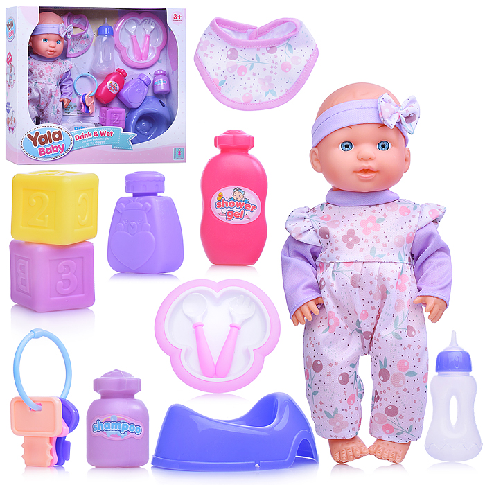 Пупс YL2430E-B "Марья" с аксессуарами, в коробке Пупс YL2430E-B "Марья" с аксессуарами, в коробке