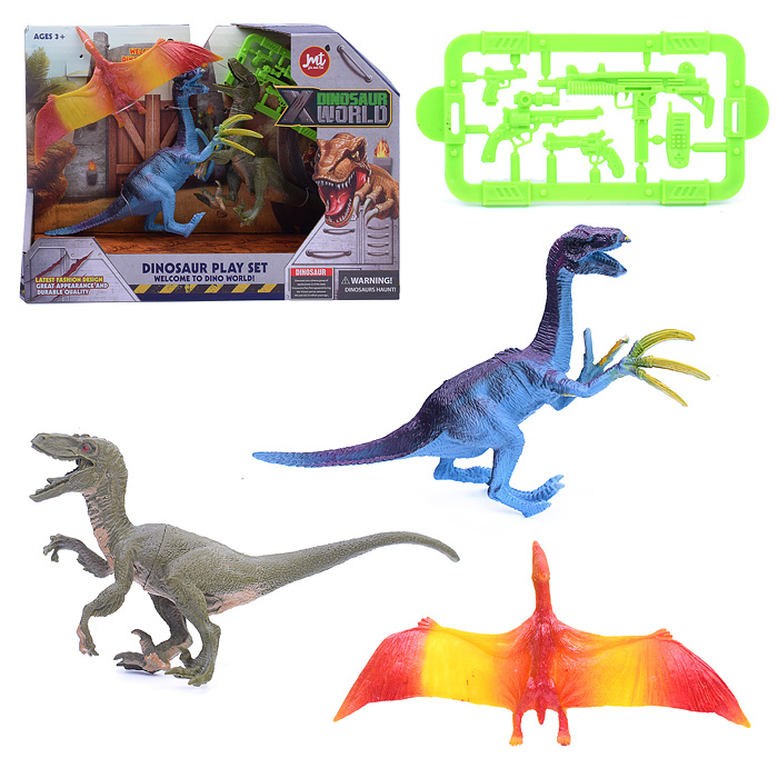 Набор динозавров C6-4 "Юрский период" в коробке Набор динозавров C6-4 "Юрский период" в коробке
