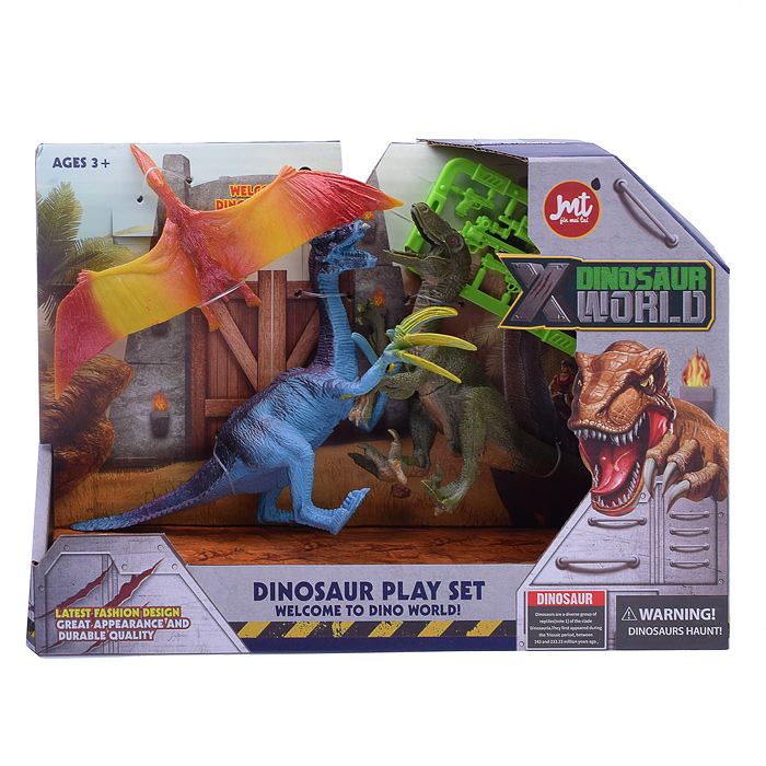 Фото к товару Набор динозавров C6-4 "Юрский период" в коробке Набор динозавров C6-4 "Юрский период" в коробке