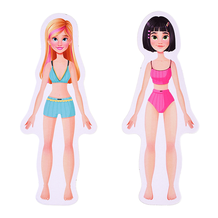 Магнитная игра "Подружки"