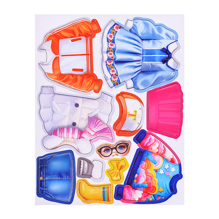 Магнитная игра "Девочка с собачкой"