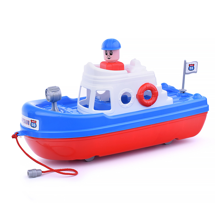 Катер "Спасатель" (бело-синий) (в сеточке) Катер "Спасатель" (бело-синий) (в сеточке)