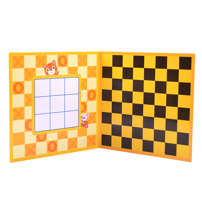 Игры на магнитах в дорогу. Шашки. Крестики-нолики