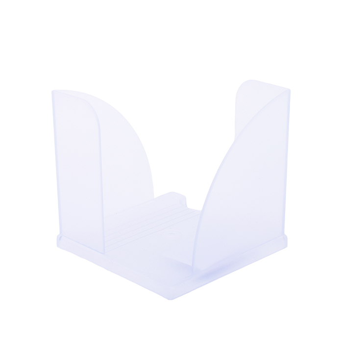 Пластиковый бокс для бумажного блока для блока 9x9x9 см, прозрачный