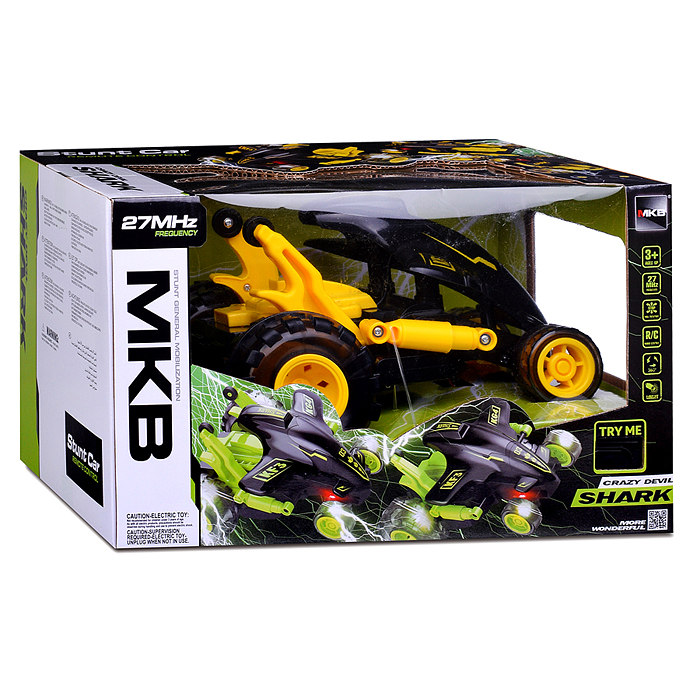 Фото к товару Машина 5588-626 "Турбо" р/у, 27MHz, в коробке Машина 5588-626 "Турбо" р/у, 27MHz, в коробке