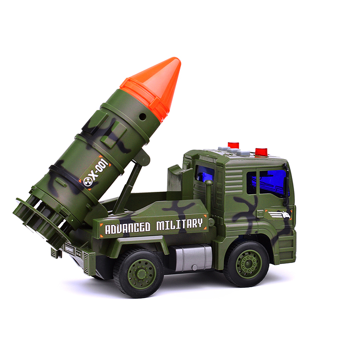Фото к товару Машина WY440D "Военная техника Х-001" с ракетной установкой, в коробке Машина WY440D "Военная техника Х-001" с ракетной установкой, в коробке