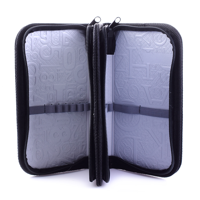 Пенал двухсекционный большой "Девушка"