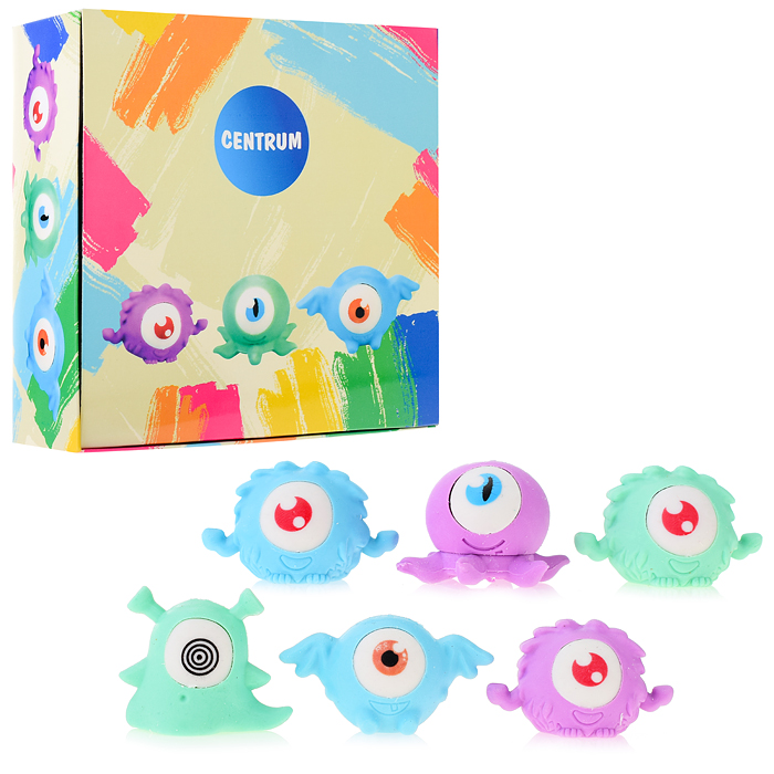 Ластик "Глазастики" (синтетический каучук) в дисплее Ластик "Глазастики" (синтетический каучук) в дисплее