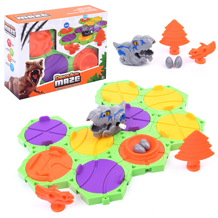 Настольная игра SG-03 "Путь динозавра № 3" в коробке Настольная игра SG-03 "Путь динозавра № 3" в коробке