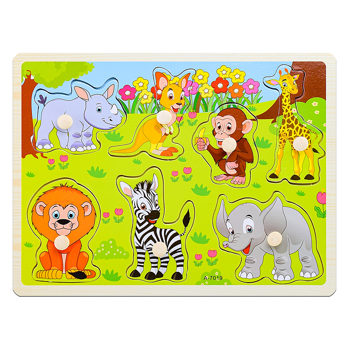 Пазл-вкладыш D1413 "На прогулке"