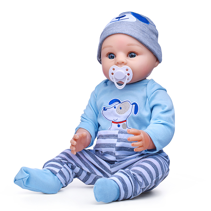 Пупс AD2503-07 "Серёженька" с аксессуарами, в коробке