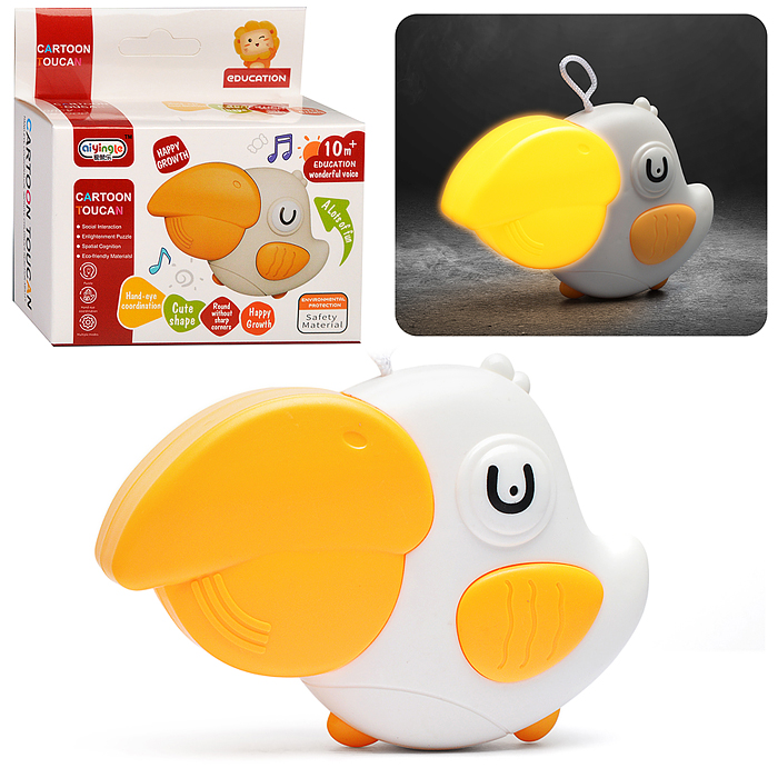 Игрушка музыкальная 368-37 "Тукан" в коробке Игрушка музыкальная 368-37 "Тукан" в коробке