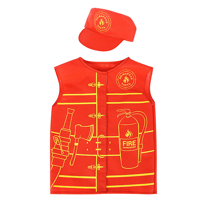 Набор МЧС: жилет, шапка 