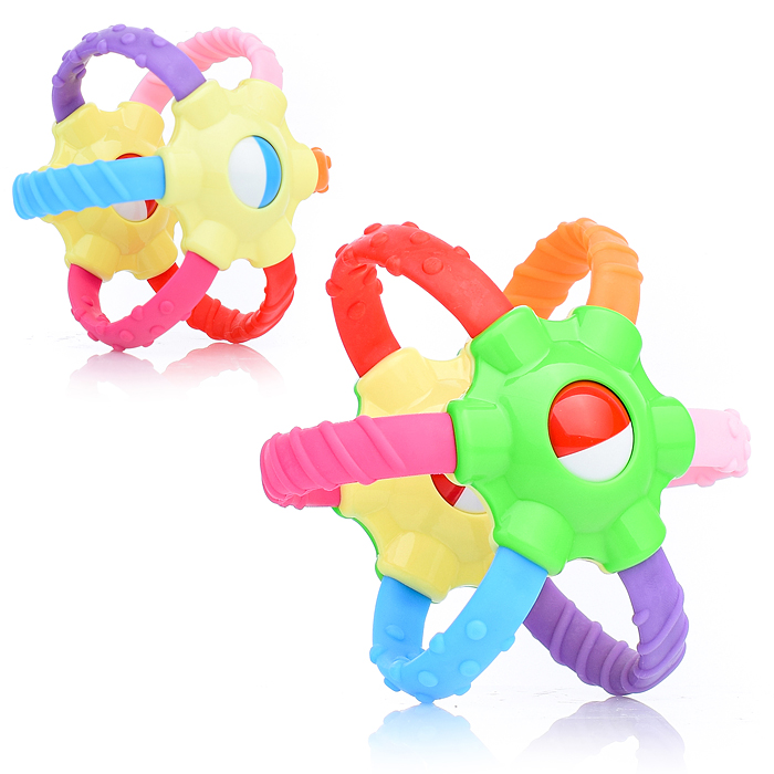 Погремушка-прорезыватель "Радуга" Погремушка-прорезыватель "Радуга"