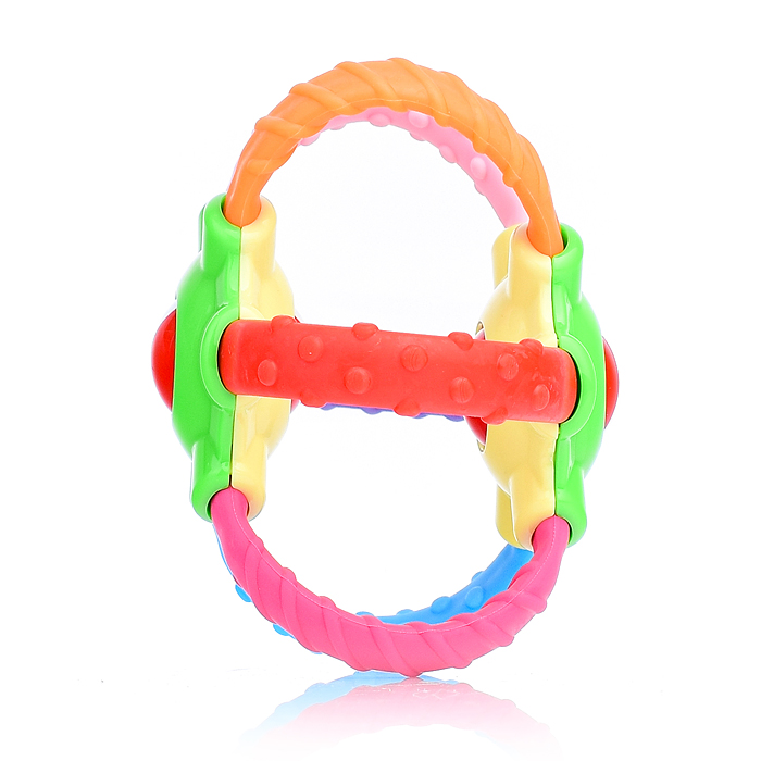 Фото к товару Погремушка-прорезыватель "Радуга" Погремушка-прорезыватель "Радуга"