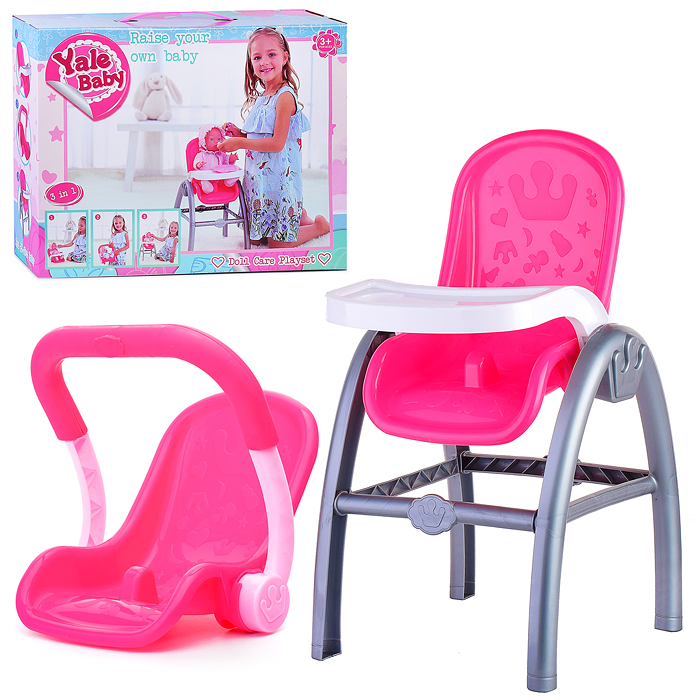 Стульчик для кормления для куклы YL2000E в коробке Стульчик для кормления для куклы YL2000E в коробке