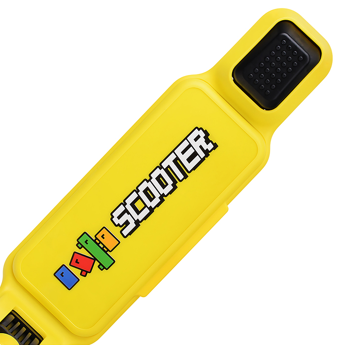 Самокат U001571Y 3-х. кол., колеса PU, желтый, в коробке