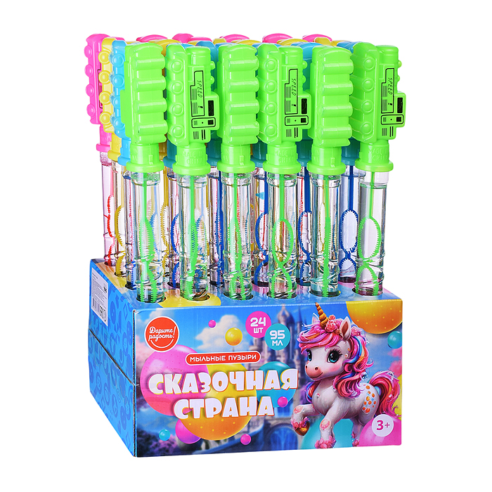 Фото к товару Мыльные пузыри UT0153-4 "Локомотив" Мыльные пузыри UT0153-4 "Локомотив"