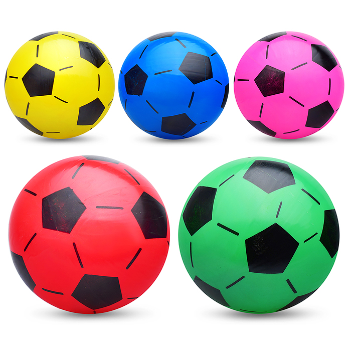 Мяч надувной PVC 00-3946 "Футбол" 22,5 см., 60 гр. (цвет микс) Мяч надувной PVC 00-3946 "Футбол" 22,5 см., 60 гр. (цвет микс)