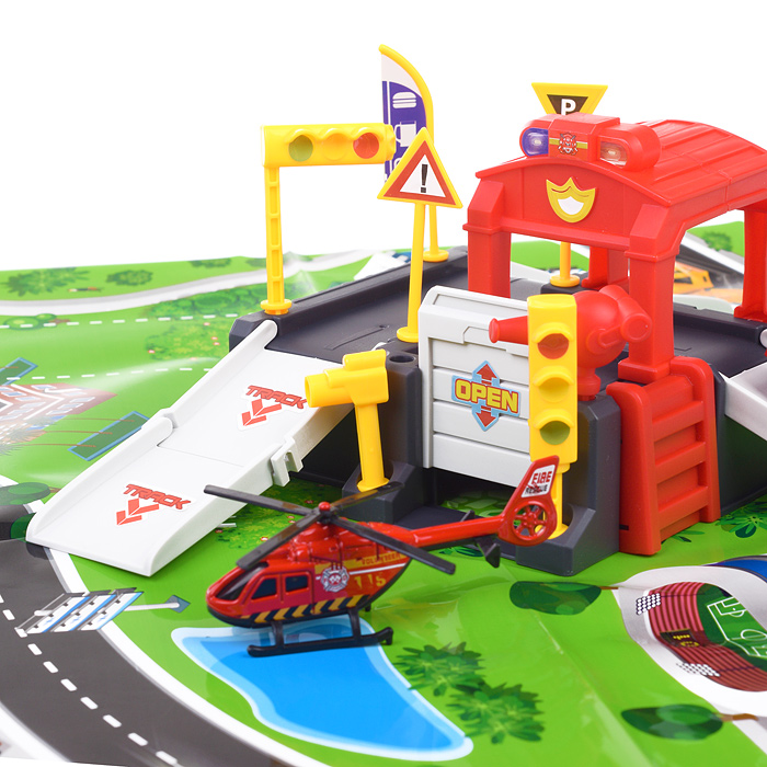 Фото к товару Парковка 660-S06 "Пожарная" в коробке Парковка 660-S06 "Пожарная" в коробке