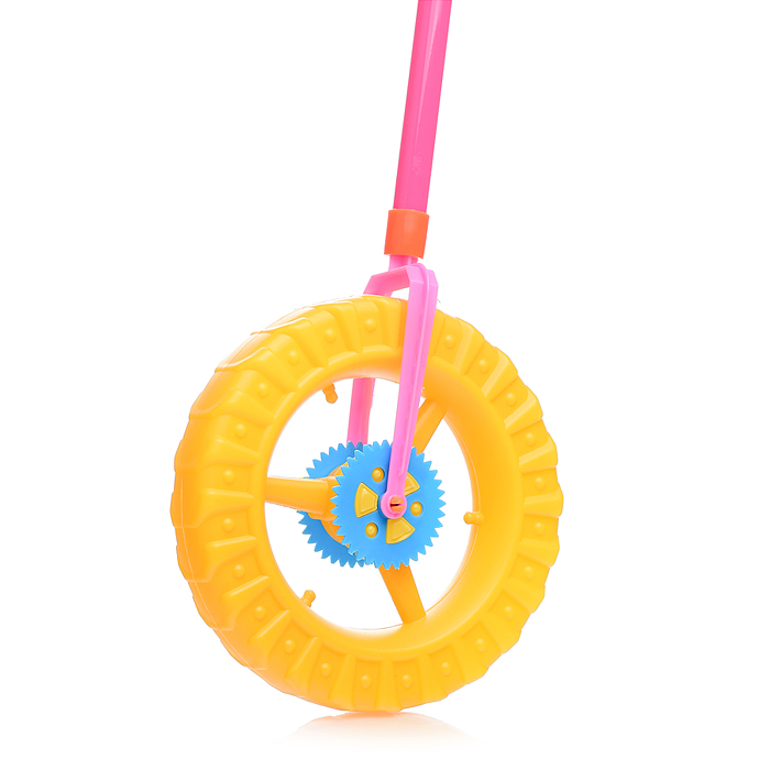 Каталка 059D "Веселое колесо-2" в пакете