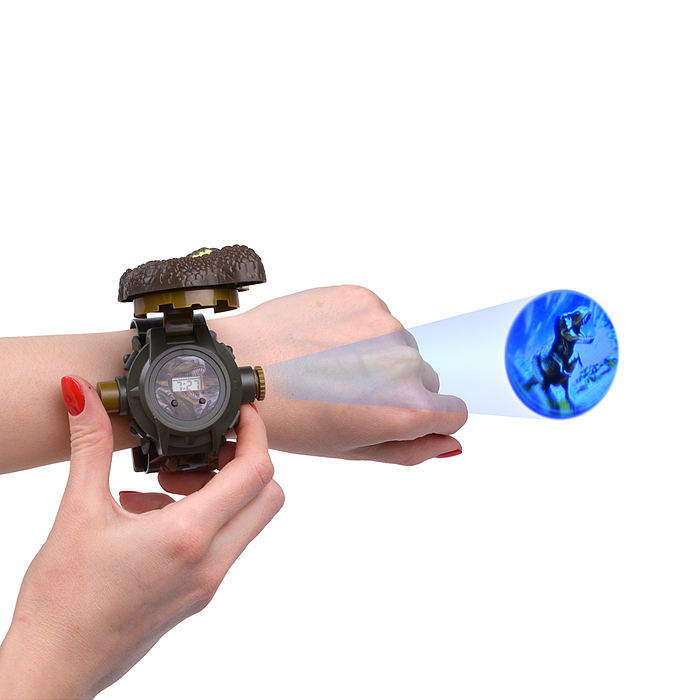 Фото к товару Часы-проектор 3055A "Динозавр-2" на листе Часы-проектор 3055A "Динозавр-2" на листе