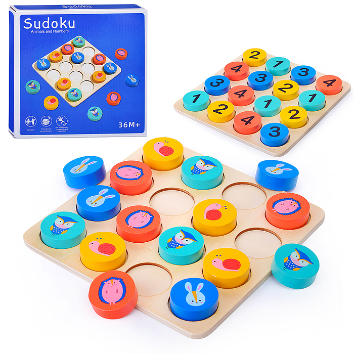 Игра развивающая D1689 "Судоку" Игра развивающая D1689 "Судоку"