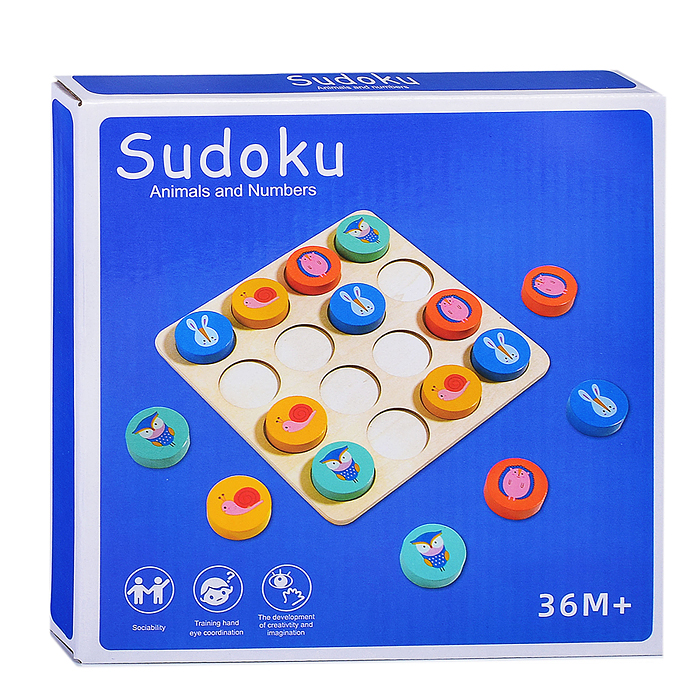 Фото к товару Игра развивающая D1689 "Судоку" Игра развивающая D1689 "Судоку"