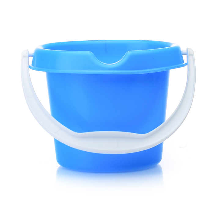 Песочный набор 4 предмета ( ведро, совок, грабли, лейка )