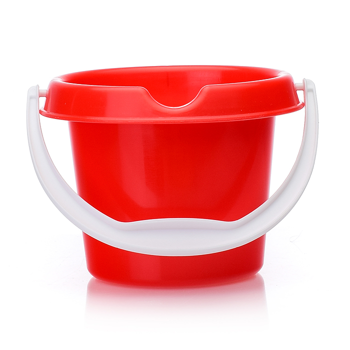 Песочный набор 4 предмета ( ведро, совок, грабли, лейка )