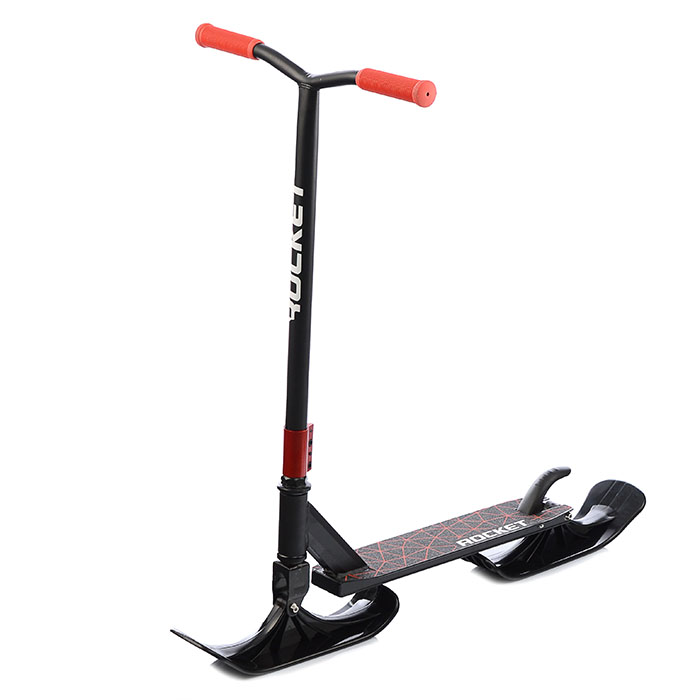 Фото к товару Самокат-снегокат трюковой R0005 в коробке (красный) Самокат-снегокат трюковой R0005 в коробке (красный)