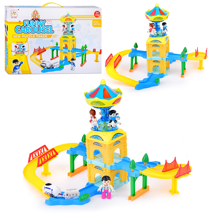Трек 2163 "Карусель" (свет/звук) в коробке Трек 2163 "Карусель" (свет/звук) в коробке