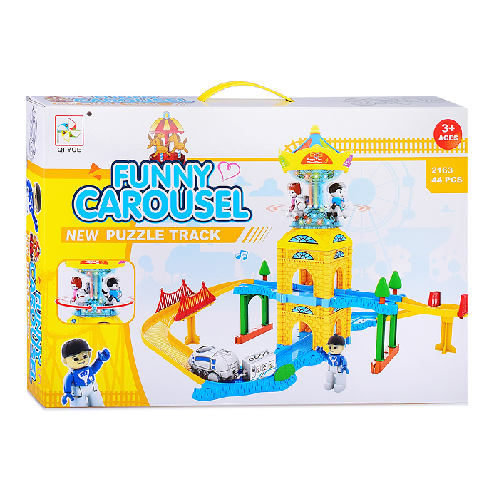 Фото к товару Трек 2163 "Карусель" (свет/звук) в коробке Трек 2163 "Карусель" (свет/звук) в коробке