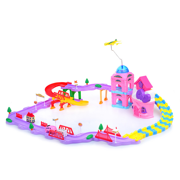 Фото к товару Трек 2148 "Аэропорт" большой, розовый, в коробке Трек 2148 "Аэропорт" большой, розовый, в коробке