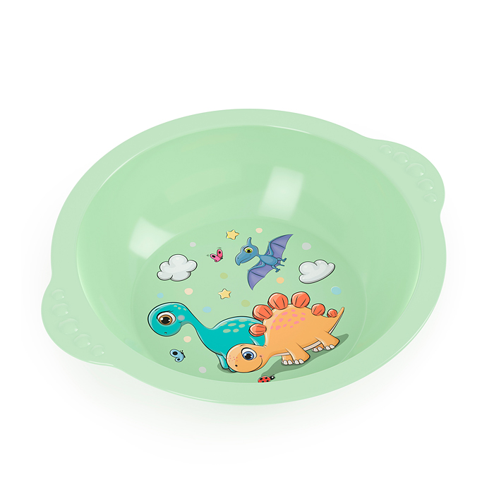 Тарелка детская "Дино" антискользящая Тарелка детская "Дино" антискользящая