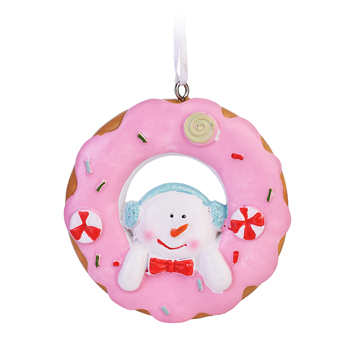 Фото к товару Новогоднее подвесное украшение из полирезины 7,7х7,7х1,7см. Новогоднее подвесное украшение из полирезины 7,7х7,7х1,7см.