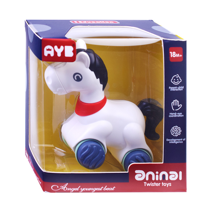 Фото к товару Каталка 2006-3 "Лошадка" в коробке Каталка 2006-3 "Лошадка" в коробке