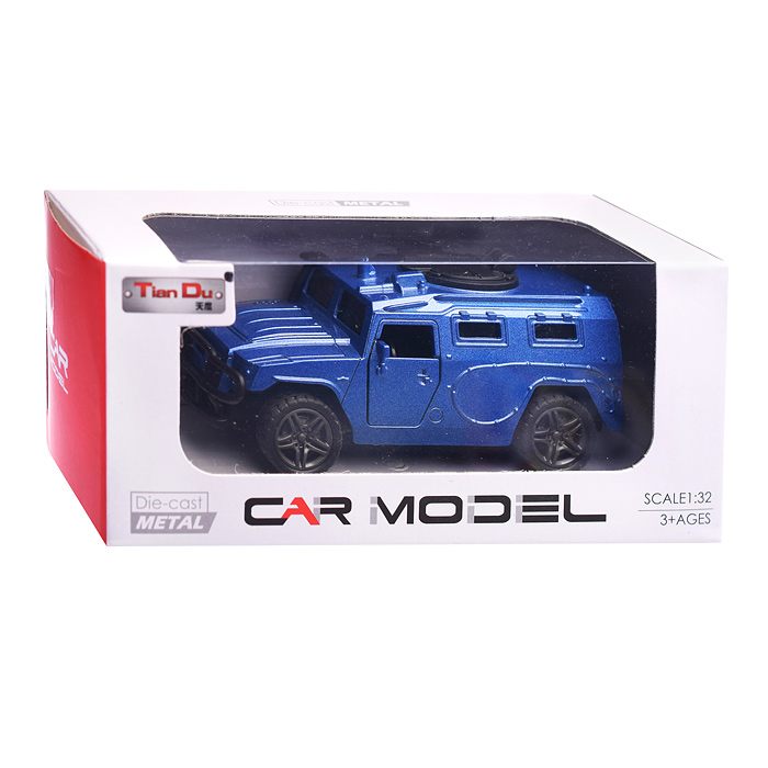 Машина F1131-1M "Броневик" метал., в коробке