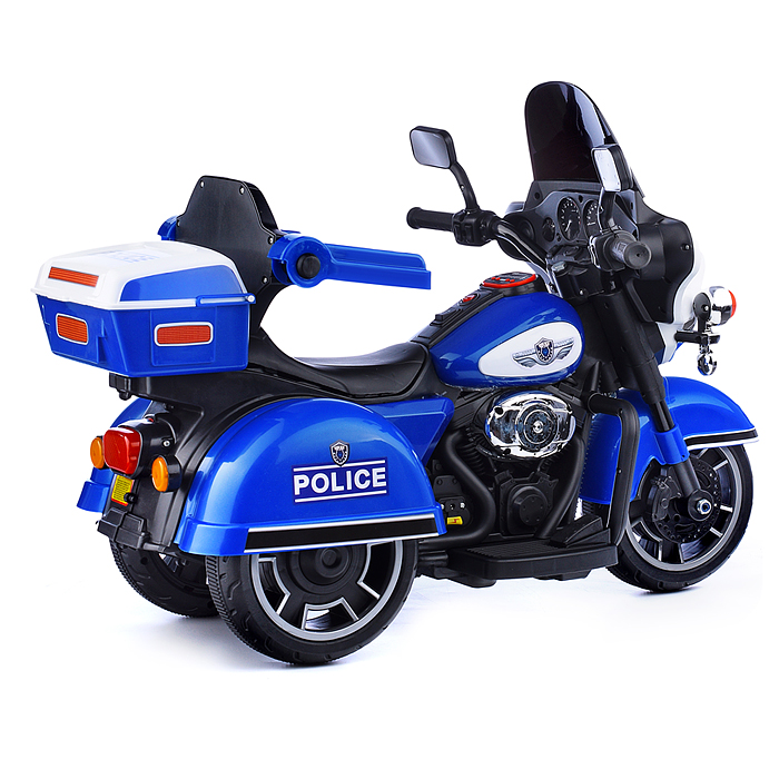 Мотоцикл U023420Y "Чоппер" 6V4.5 моноприводный (синий)