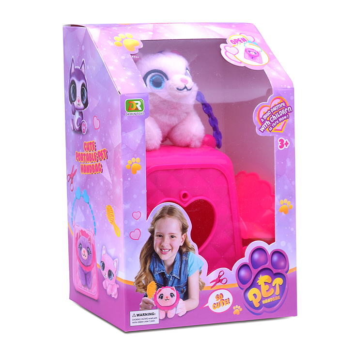 Фото к товару Набор питомец DR5091 "Кошечка" в сумочке, в коробке Набор питомец DR5091 "Кошечка" в сумочке, в коробке