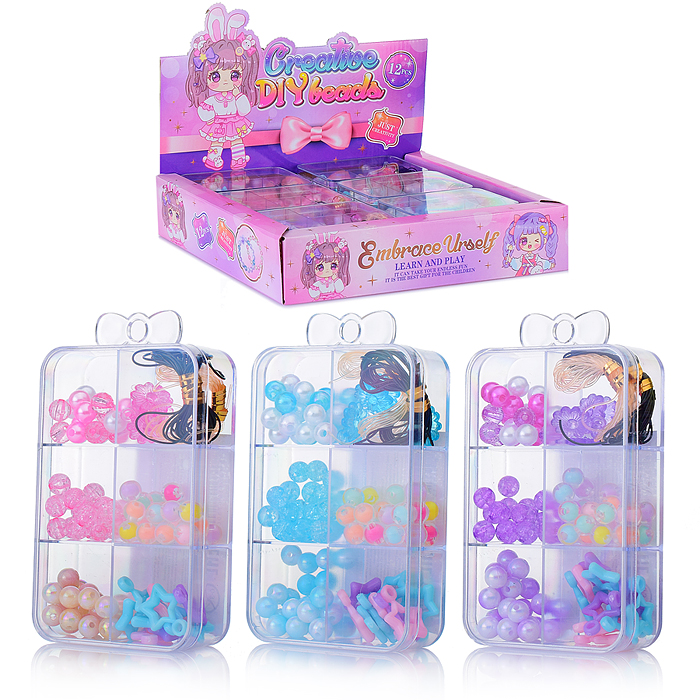 Набор создание украшений N37-3 "Яркий микс" в коробке Набор создание украшений N37-3 "Яркий микс" в коробке