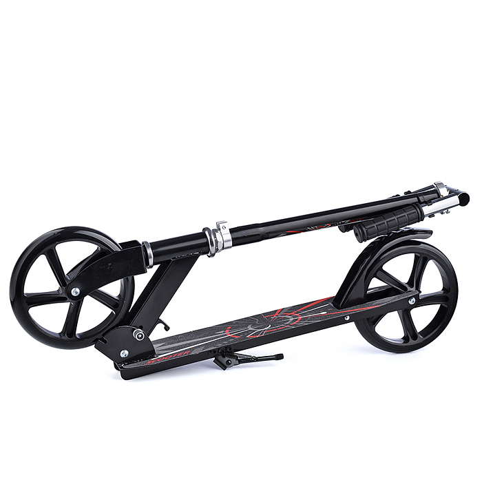 Фото к товару Самокат U038448Y 2-х кол., черный, PU/ 200 мм, ABEC 7, в коробке Самокат U038448Y 2-х кол., черный, PU/ 200 мм, ABEC 7, в коробке