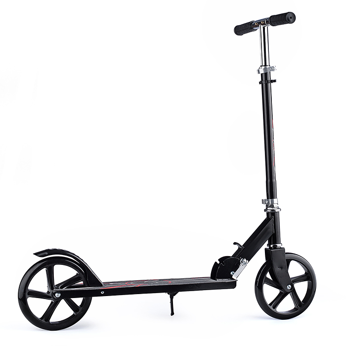 Фото к товару Самокат U038448Y 2-х кол., черный, PU/ 200 мм, ABEC 7, в коробке Самокат U038448Y 2-х кол., черный, PU/ 200 мм, ABEC 7, в коробке