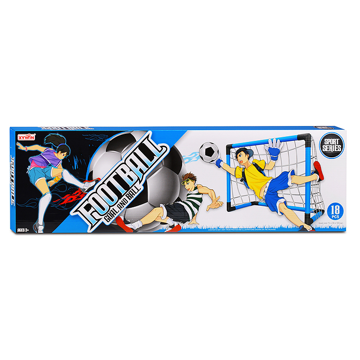 Фото к товару Ворота футбольные 9704 (70*36*50, d трубок 2,8см.) Ворота футбольные 9704 (70*36*50, d трубок 2,8см.)