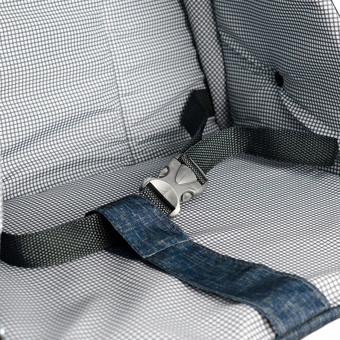 Фото к товару Санки-коляска Снежинка универсал-1 (лен серо-зеленый) Санки-коляска Снежинка универсал-1 (лен серо-зеленый)