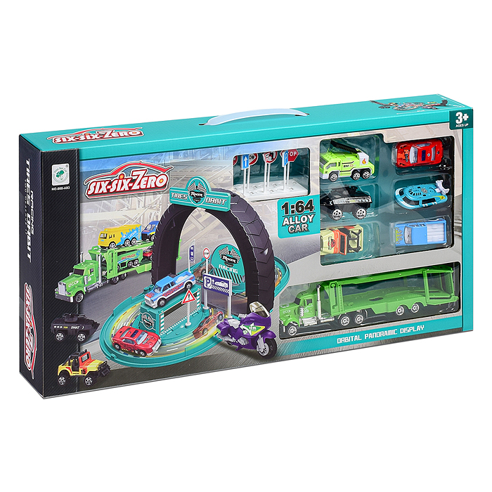 Фото к товару Парковка 660-A93 "Город" в коробке Парковка 660-A93 "Город" в коробке